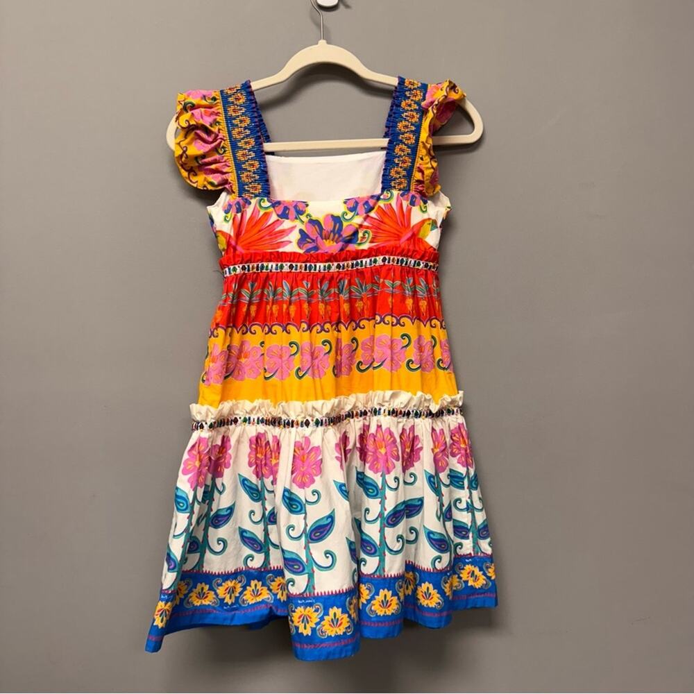 Farm Rio Vivid Garden Mini Dress - Picture 5 of 9